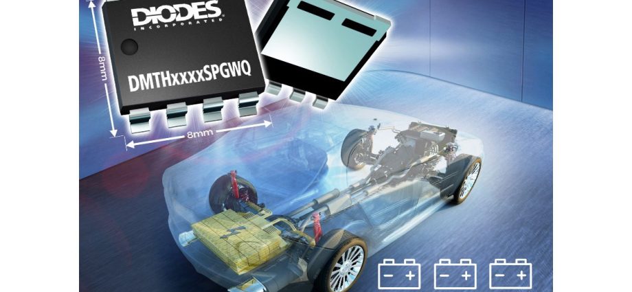 diodes-adds-100-v,-1.5-mΩ-mosfet-for-48-v-automotive-motor-drives-and-obcs