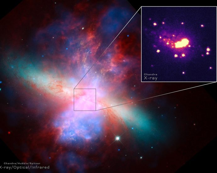 nasa-jaxa’s-xrism-telescope-clocks-hot-wind-of-galaxy-m82