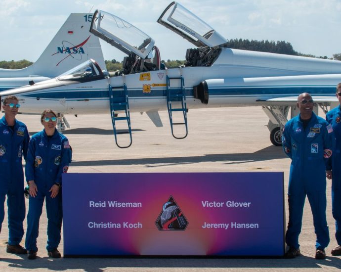 Artemis 2 astronauts arrive at Kennedy Space Center ahead of NASA’s historic launch around the moon