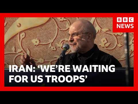 iran-says-its-‘waiting’-for-us-ground-troops,-as-more-american-marines-arrive-in-region-|-bbc-news