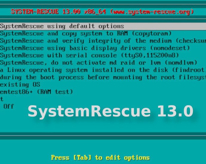 systemrescue-13.00:-release-highlights