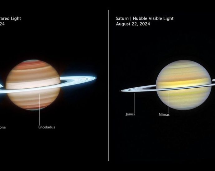 Saturn’s chaotic atmosphere revealed in most comprehensive view yet by James Webb and Hubble telescopes