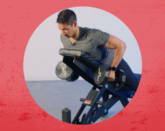 Build Up Your Back With the Incline Dumbbell Row