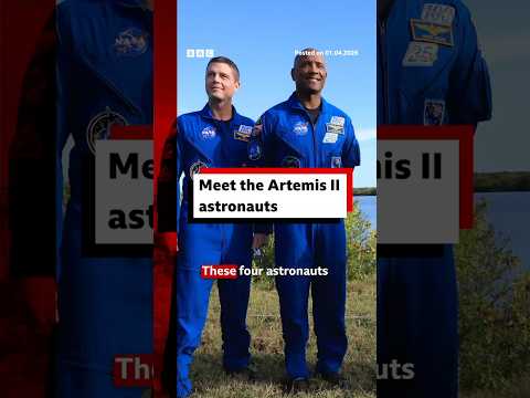 who-are-the-astronauts-on-the-artemis-ii-mission?-#moon-#bbcnews