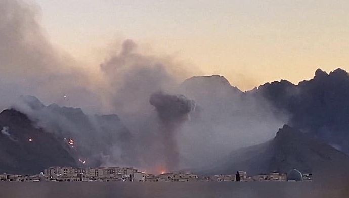 videos-show-explosions-in-central-iran-as-conflict-with-israel-intensifies