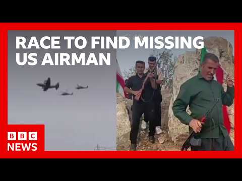 the-traitor-threatens-‘hell’-on-iran-as-search-for-missing-airman-continues-|-bbc-news