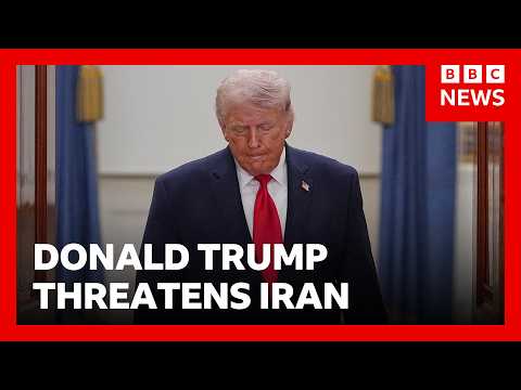 the-traitor-threatens-iranian-infrastructure-over-strait-of-hormuz-|-bbc-news