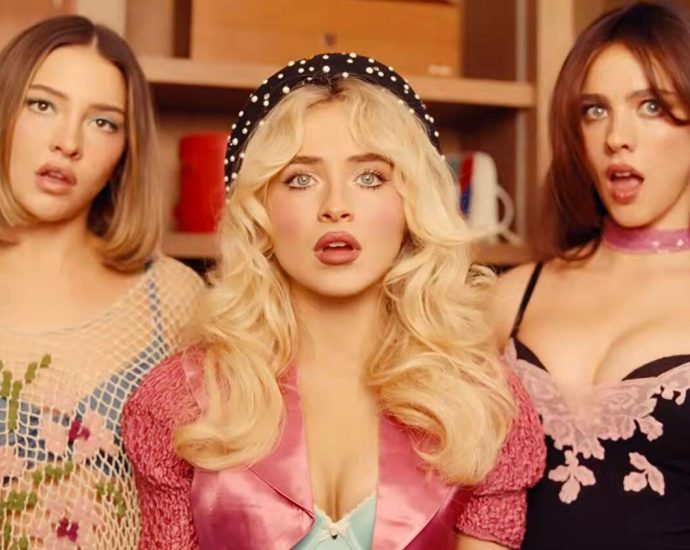 sabrina-carpenter,-margaret-qualley-and-madelyn-cline-break-in-and-clean-out-in-‘house-tour’-music-video