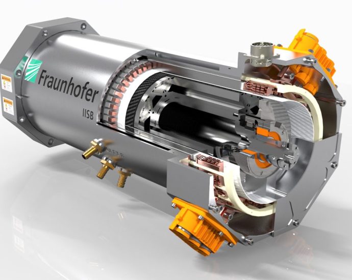 fraunhofer-iisb-develops-750-kw-hairpin-winding-traction-motor-for-hybrid-electric-regional-aircraft,-achieving-8-kw/kg