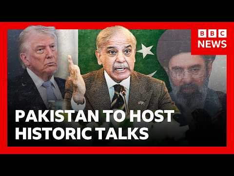 pakistan-prepares-to-host-historic-peace-talks-between-us-and-iran-|-bbc-news