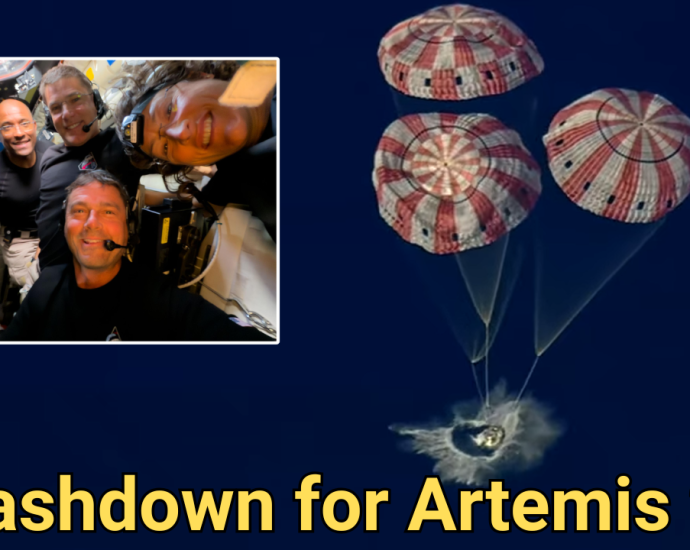 Splashdown! Artemis 2 astronauts return to Earth after historic NASA mission to the moon