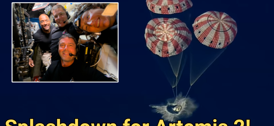Splashdown! Artemis 2 astronauts return to Earth after historic NASA mission to the moon