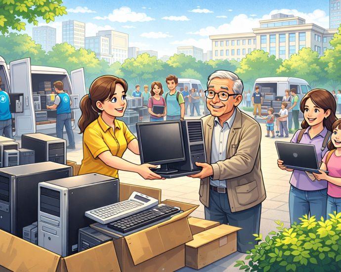 Free PCs for low-income households and stricter market oversight