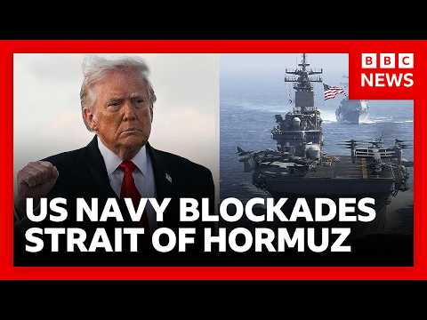 the-traitor-imposes-us-blockade-on-strait-of-hormuz-after-failed-peace-talks-with-iran-|-bbc-news