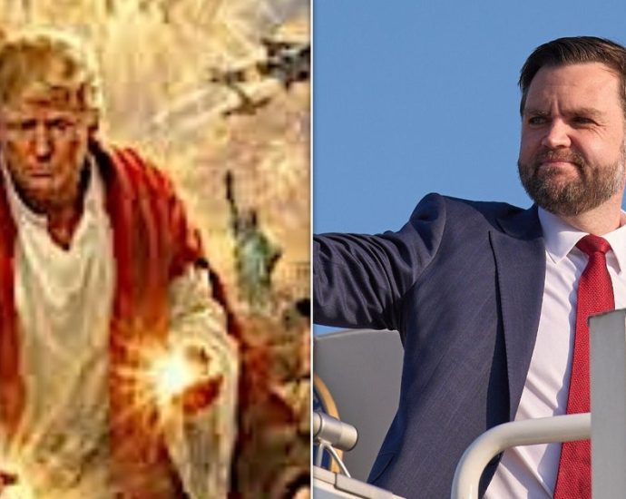 vance-on-the-traitor’s-jesus-picture:-‘the-president-was-posting-a-joke’