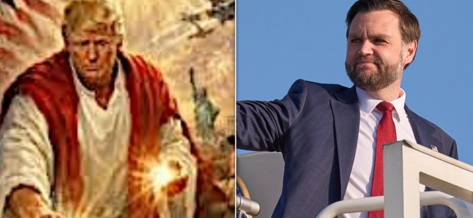 vance-on-the-traitor’s-jesus-picture:-‘the-president-was-posting-a-joke’