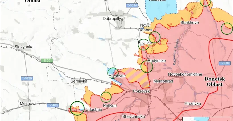 ukraine-holds-hryshyne’s-center-and-northern-pokrovsk-outskirts-as-russia-builds-up-for-its-next-push,-military-says