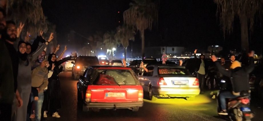 celebrations-on-the-road-as-people-begin-returning-to-southern-lebanon