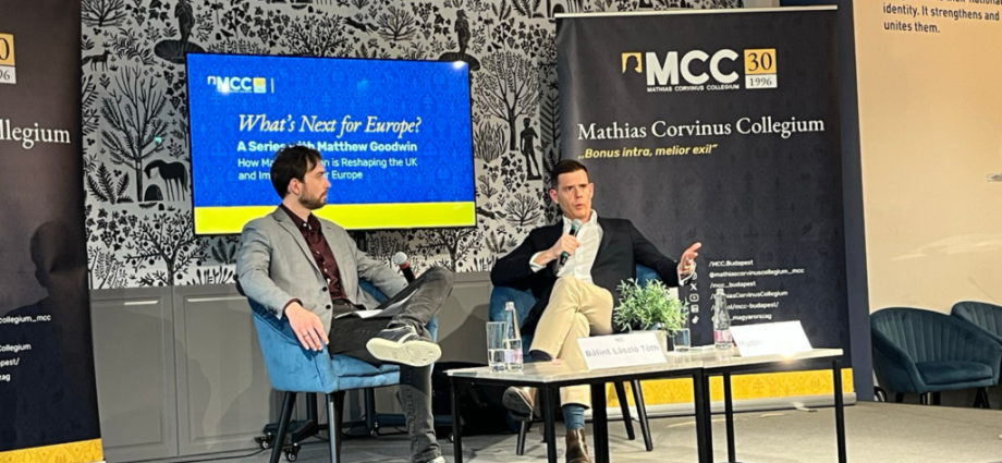 reform’s-matthew-goodwin-challenged-on-orban-funding-ties-at-budapest-event