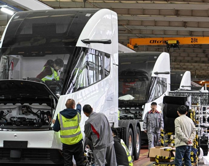 Chinese trucks could go 100% electric, halving road transport oil use: industry