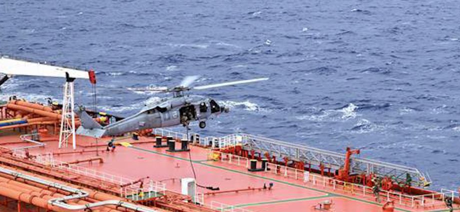 video:-us-forces-board-sanctioned-tanker-in-asia-pacific