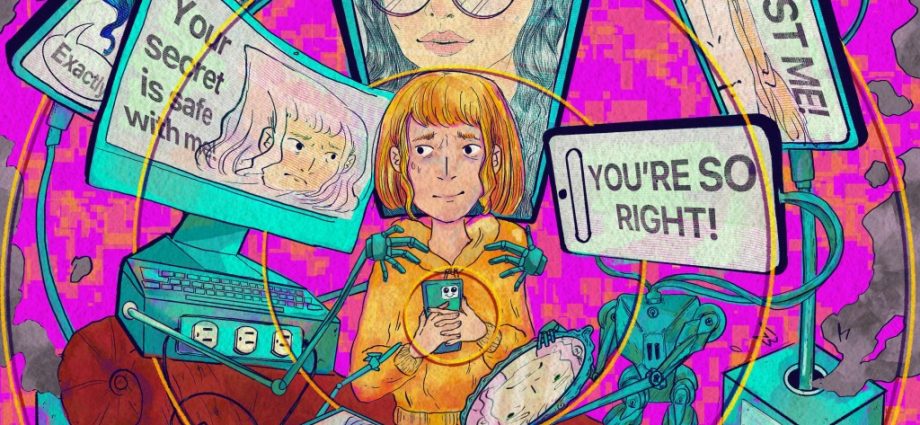 Your New Therapist: Chatty, Leaky, and Hardly Human