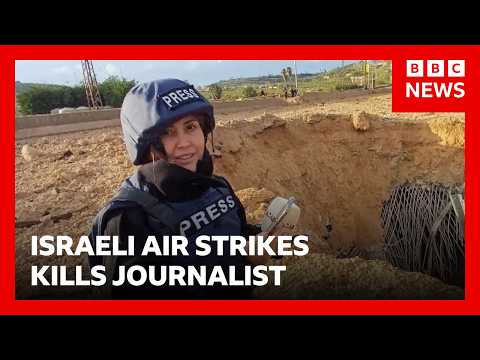 lebanon-accuses-israel-of-targeting-journalist-killed-in-air-strike-|-bbc-news