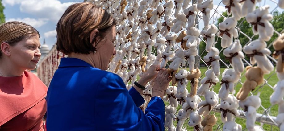 20,000-teddy-bears-in-washington-highlight-abducted-ukrainian-children