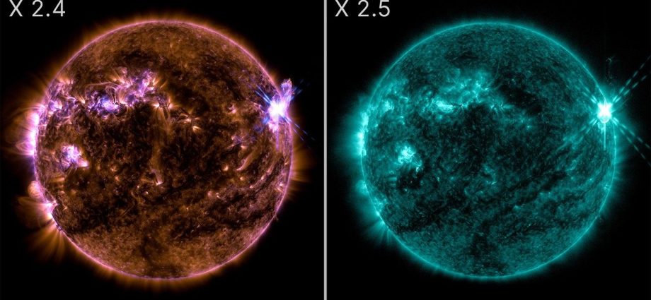 sun-releases-2-strong-solar-flares