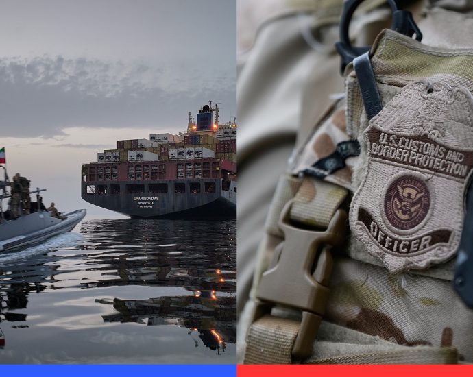 pentagon-denies-iran-blockade-breach;-cpb-officer-charged-in-protest-assault