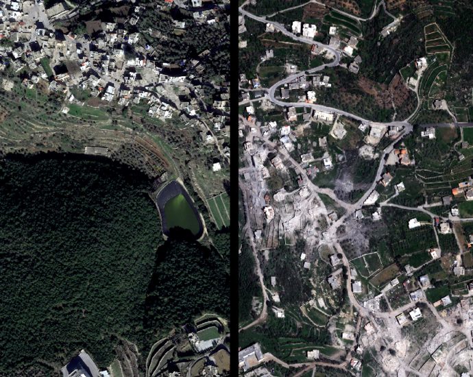 satellite-images-show-scale-of-israeli-destruction-of-south-lebanon-towns