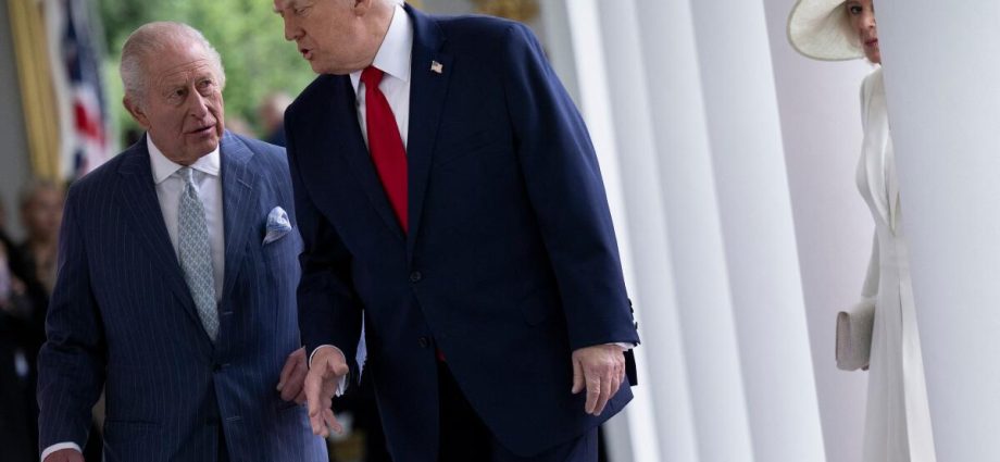 king-charles-is-the-second-british-monarch-to-address-congress,-but-tensions-shadow-the-moment