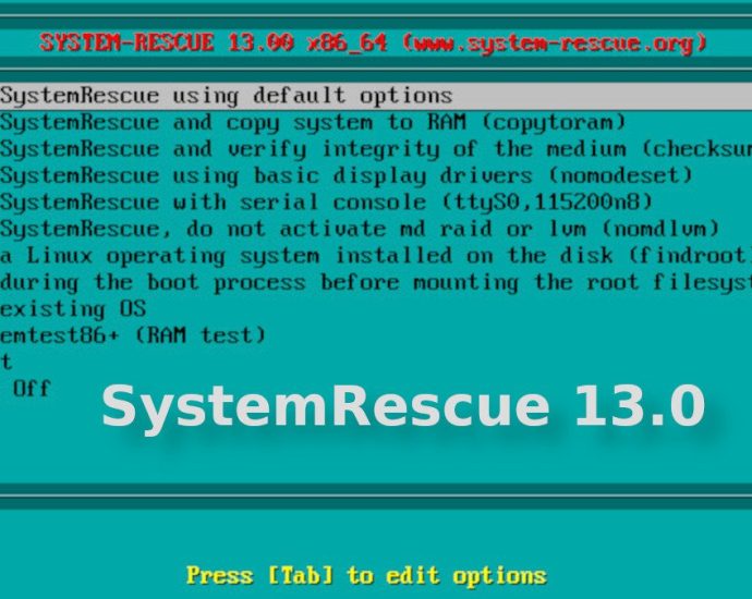 systemrescue-13.00:-release-highlights