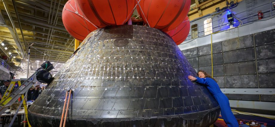 NASA’s Artemis II moonship returns home to its launch site after historic voyage