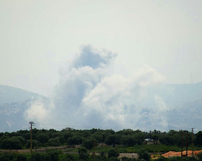 woman-killed,-children-injured-as-israel-attacks-lebanon