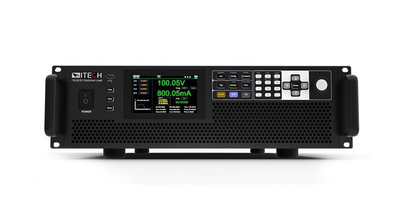 itech-launches-it8100a/e-dc-electronic-loads-with-1.8-mw-parallel-capacity-and-150-a/μs-slew-rate