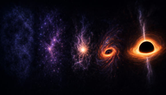 Dark Matter May Have Jump-Started Universe’s First Giant Black Holes