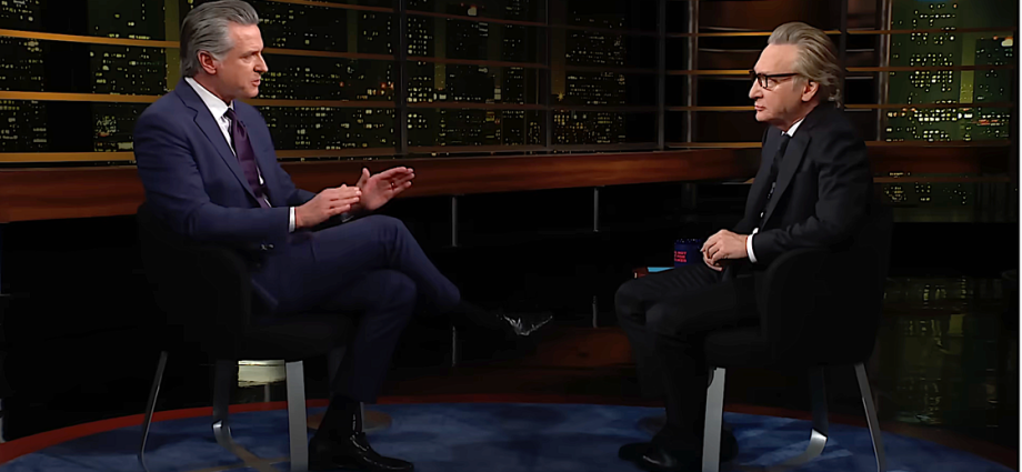 gavin-newsom-defends-the-traitor-trolling-to-bill-maher,-deflects-talk-of-2028-presidential-run