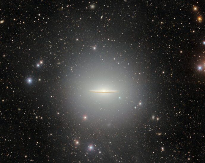 Scientists detect an enormous halo around the iconic Sombrero Galaxy — Space photo of the week
