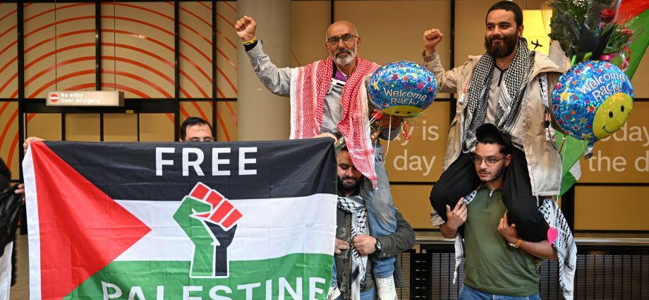 detained-gaza-aid-flotilla-activists-arrive-in-netherlands