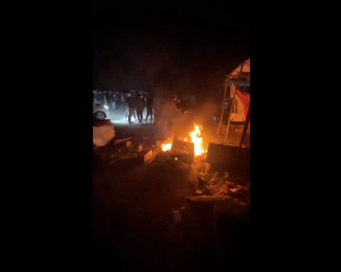 israeli-strike-sparks-fire-in-northern-gaza-city