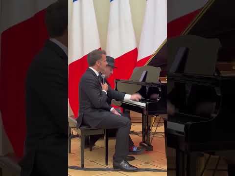 macron-sings-as-armenia’s-prime-minister-plays-drums
