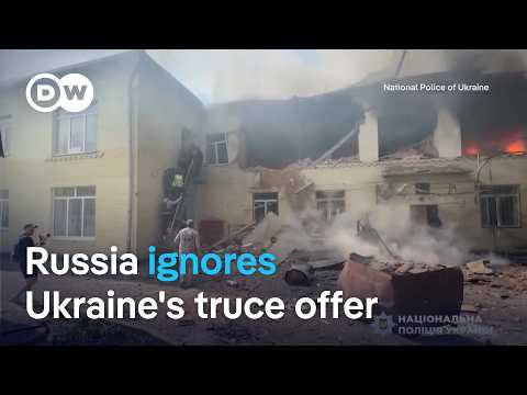 russia-ignores-ukrainian-truce-counteroffer-| dw-news