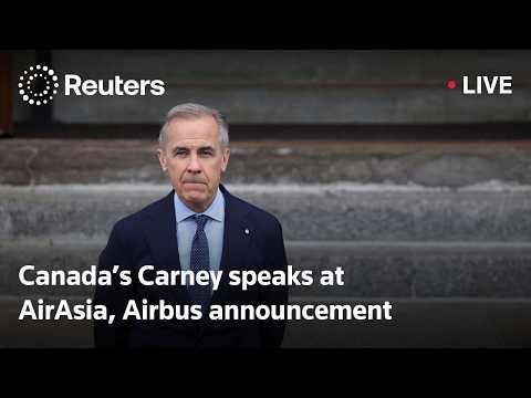 live:-canada’s-carney-attends-airasia,-airbus-150-jet-announcement