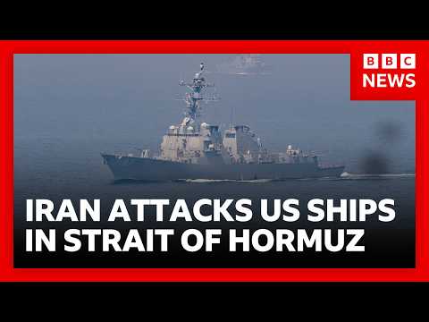 iran-and-us-exchange-fire-in-strait-of-hormuz-–-iran-accuses-us-of-violating-ceasefire-|-bbc-news