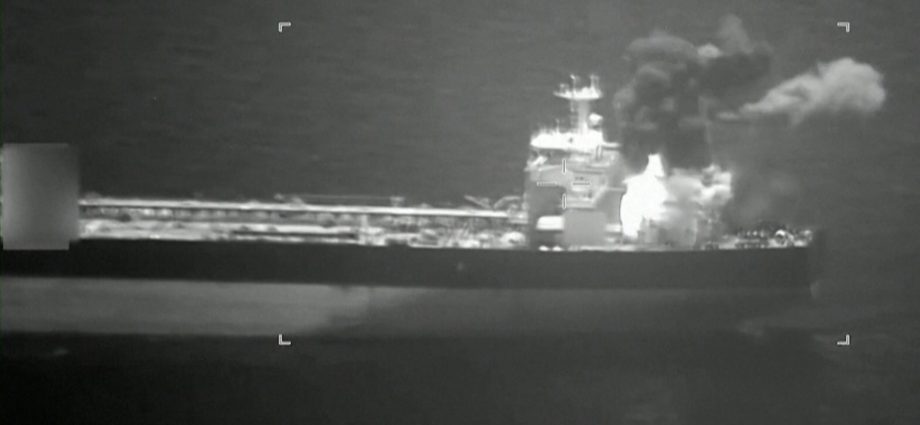 pentagon-releases-video-of-strikes-on-iranian-oil-tankers