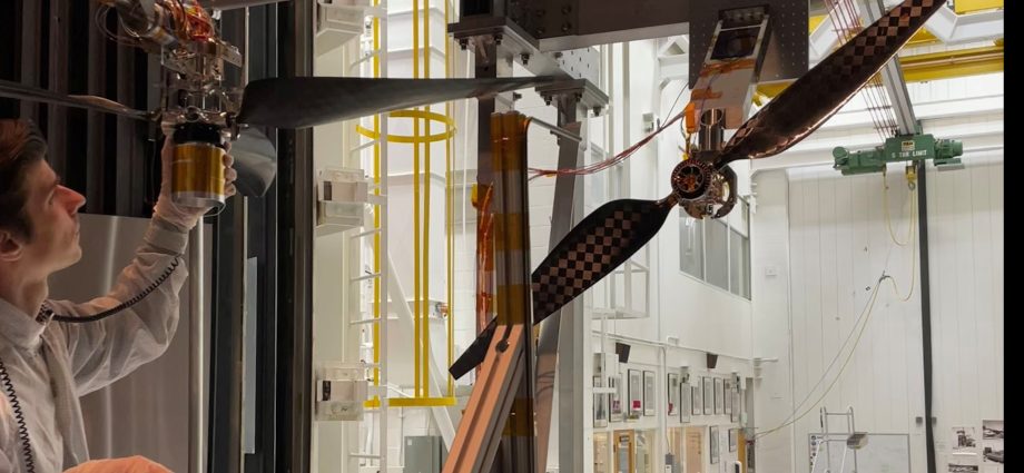NASA Pushes Next-Gen Mars Helicopter Rotor Blades Past Mach 1