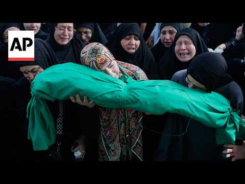 mourners-bid-farewell-to-family-killed-in-israeli-strike-on-lebanon