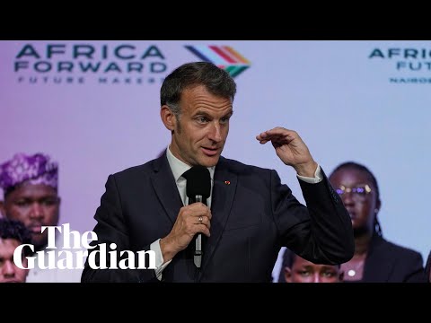 ‘total-lack-of-respect’:-macron-tells-audience-to-be-quiet-at-africa-france-summit
