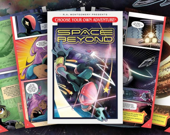 Remember ‘Choose Your Own Adventure’ books? Now there’s a gorgeous graphic novel version heading to ‘Space and Beyond’ (exclusive)